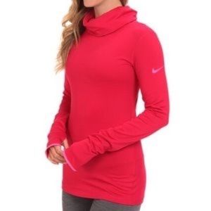 Nike Pro, Dri-Fit cowl neck long sleeve top. SzM